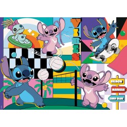 Lisciani Giochi - Disney puzzle df maxifloor 108 pz. Lilo & Stitch, 109777