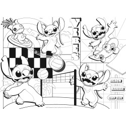 Lisciani Giochi - Disney puzzle df maxifloor 108 pz. Lilo & Stitch, 109777