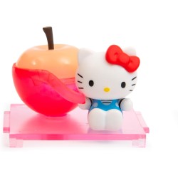 Giochi Preziosi - Hello Kitty - Blind Box Serie Mela, 1 Figura Pop a Sorpresa su 9, Unboxing ed Arrivo Casuale, Mini Box Traspa