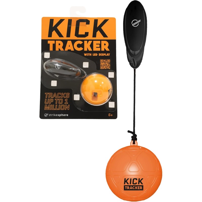 Giochi Preziosi - Smart Ball Kick Tracker - Palla Per Conteggio Palleggi, Set Con Corda, Display Led Integrato, Accessori Per A