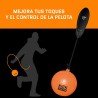 Giochi Preziosi - Smart Ball Kick Tracker - Palla Per Conteggio Palleggi, Set Con Corda, Display Led Integrato, Accessori Per A