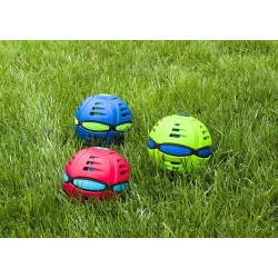 Wahu - Phlat Ball, Colore singolo Blu, Lancia un Disco e Prendi una Palla, Gioco da Esterni, Fresbee per l Aperto