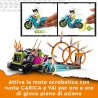 LEGO 60357 City Stuntz Stunt Truck: Sfida dell’Anello di Fuoco con Moto Giocattolo Carica e Vai, Idea Regalo Divertente per Bam