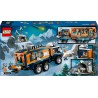 LEGO 60471 City Grande Camion Artico con Laboratorio - Veicolo Giocattolo da Esplorazione con Sterzo e Sospensioni - Motoslitta