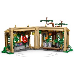 LEGO 76445 Harry Potter Castello di Hogwarts: Lezione di Erbologia con 3 Minifigure tra cui e Hermione Granger e Neville Pacioc