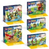 LEGO 76992 Sonic the Hedgehog L’Isola del Soccorso Animale di Amy, Giocattolo da Costruire con 6 Personaggi Incluse le figure d
