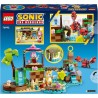 LEGO 76992 Sonic the Hedgehog L’Isola del Soccorso Animale di Amy, Giocattolo da Costruire con 6 Personaggi Incluse le figure d