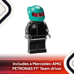LEGO 77244 Speed Champions Auto da Corsa Mercedes-AMG PETRONAS F1 W 15 Macchina Giocattolo da Collezione con Minifigure del Pil