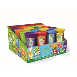 Silly Scent pasta dough da modellare profumata barattolino 113gr 6 colori e profumi assortiti, 1 pezzo