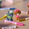 CRAYOLA - Washimals Paw Patrol, Set Attività con 2 Cuccioli, 3 Pennarelli Lavabili e Spazzolina, Gioco e Regalo per Bambini, da