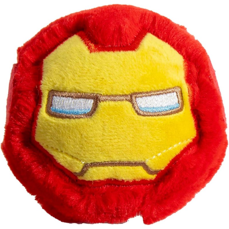 Ty Beanie Bouncers, Iron Man con Gli Occhi Azzurri, i Supereroi Marvel di Peluche Rimbalzanti Tutti da Collezionare, T83034, Mu