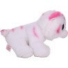 TY Beanie Babies-Cucciolo di Tigre-Tabor-Bianco Tigrotto con occhioni Rosa Glitter-Il Peluche con Gli Occhi scintillanti-15 Cm-