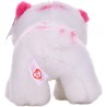 TY Beanie Babies-Cucciolo di Tigre-Tabor-Bianco Tigrotto con occhioni Rosa Glitter-Il Peluche con Gli Occhi scintillanti-15 Cm-