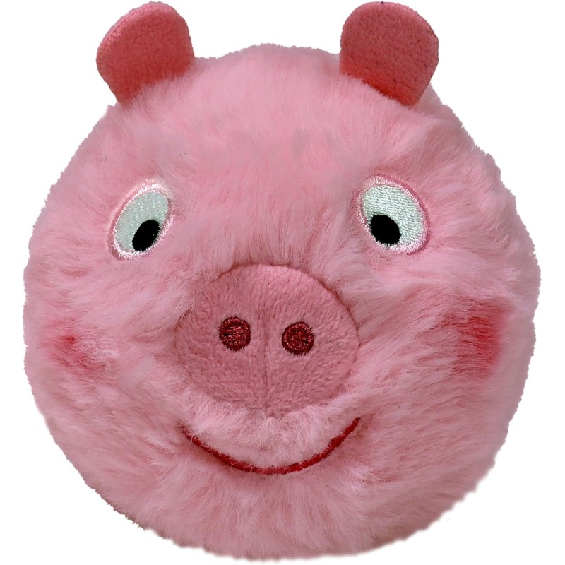 Ty Beanie Bouncers, Hasbro, Peppa Pig con gli Occhi Rosa, Teneri Peluche Rimbalzanti tutti da collezionare, T83038