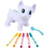 CRAYOLA Washimals Jumbo Pets - Big Wilbur il Grande Cagnolino da Colorare Lavare e Ricolorare, 15cm, Gioco e Regalo per Bambini