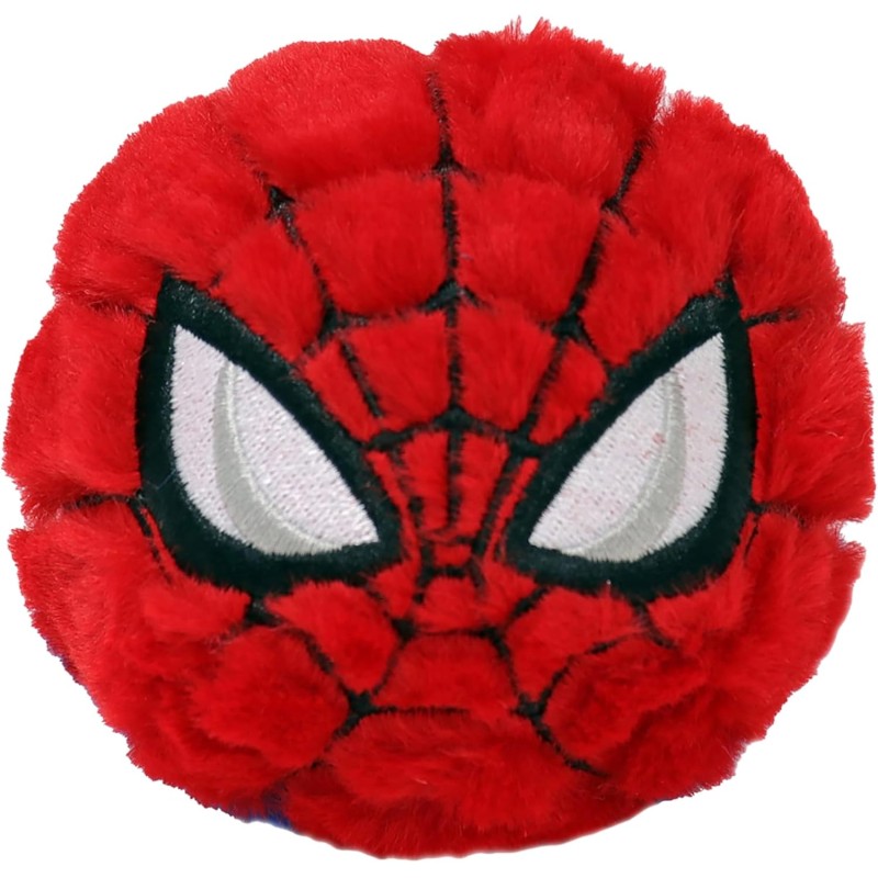 TY Beanie Bouncers, Spiderman con gli Occhi Argento, i Supereroi Marvel di Peluche Rimbalzanti tutti da collezionare, T83037