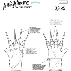 Rubies - Mano di Freddy Krueger - Set per Bambini - Taglia Unica - 45735