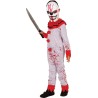 Rubies - Costume da clown sanguinario con cappuccio e maschera Tg. L Bambino (8/10 anni), S8376-L