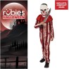 Rubies - Costume Clown a righe insanguinato per ragazzi, Tuta e maschera, Tg. TW (11/15 anni), S8645-TW