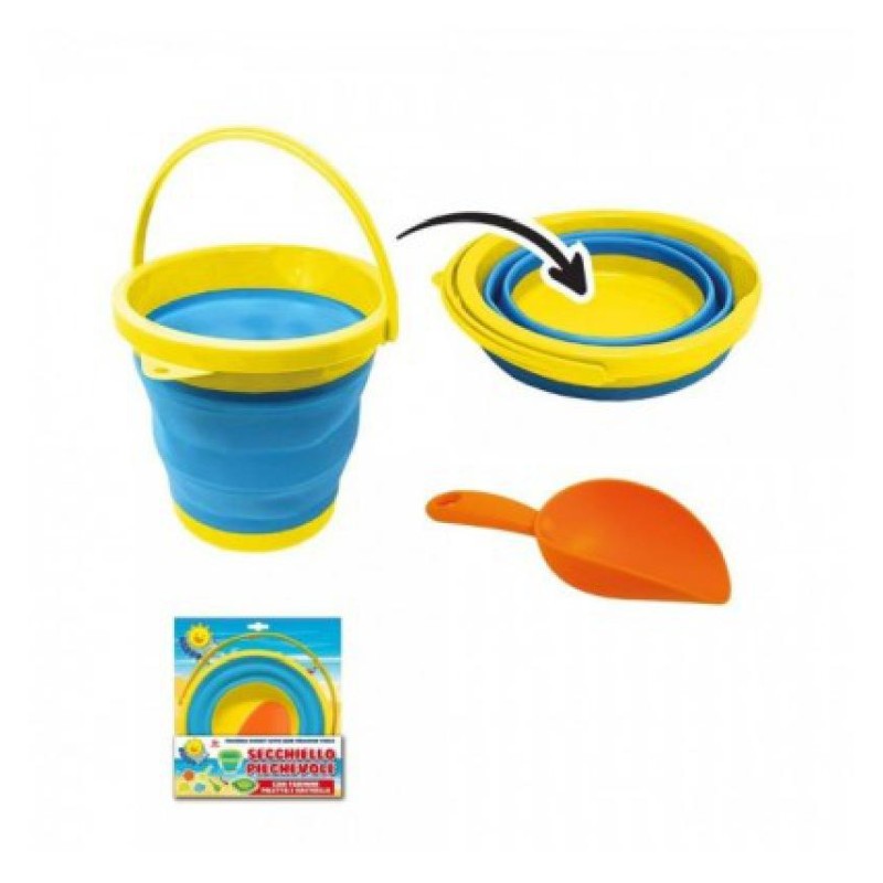 Mandelli - Happy Sun Set Spiaggia Round Con Paletta, 705100306