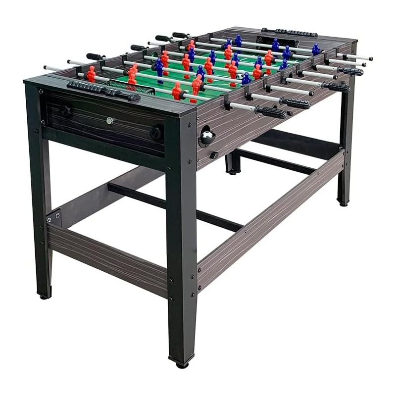 Sport1 - Supertavolo 4in1 girevole. Tavolo multigioco indoor: calcetto, ping pong, hockey, biliardo. Completo di accessori: ast