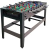 Sport1 - Supertavolo 4in1 girevole. Tavolo multigioco indoor: calcetto, ping pong, hockey, biliardo. Completo di accessori: ast