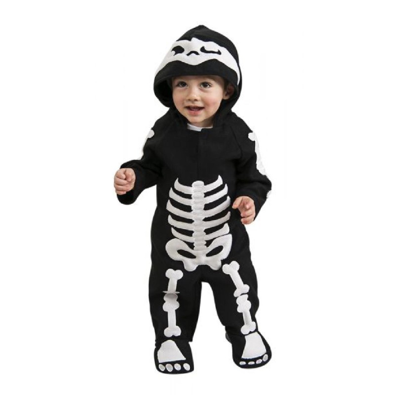 Rubies - Vestito Scheletrino Baby Tg.I (6/12 mesi), 885990-I