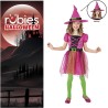 Rubies - Vestito Strega Rosa Superstar Tg. M (5/7 anni), Costumi Bambine e ragazze, S8631-M