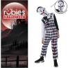 Rubies - Costume da Arlecchino Insanguinato per bambini, Jumpsuit sanguinoso con maglietta e maschera, Tg. TW (11/15 anni), S86