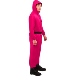 Rubies - Costume ufficiale da guardia dI Squid Game, costume classico per adulti, taglia M, 1003077-M