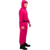 Rubies - Costume ufficiale da guardia dI Squid Game, costume classico per adulti, taglia M, 1003077-M