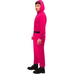 Rubies - Costume ufficiale da guardia dI Squid Game, costume classico per adulti, taglia M, 1003077-M