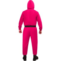 Rubies - Costume ufficiale da guardia dI Squid Game, costume classico per adulti, taglia M, 1003077-M