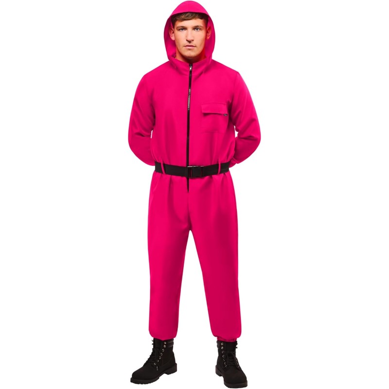 Rubies - Costume ufficiale da guardia dI Squid Game, costume classico per adulti, taglia S, 1003077-S