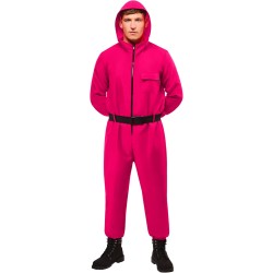 Rubies - Costume ufficiale da guardia dI Squid Game, costume classico per adulti, taglia S, 1003077-S