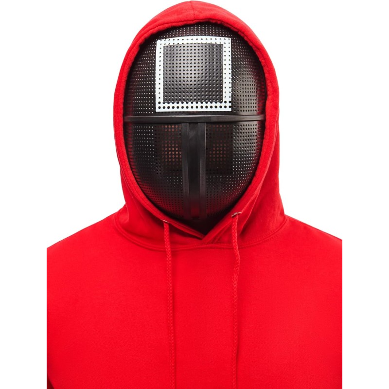 Rubies - Netflix ufficiale - Maschera Squid Game Guardia Quadrata per adulti - Taglia unica, 2001287