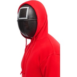 Rubies - Netflix ufficiale - Maschera Squid Game Guardia Quadrata per adulti - Taglia unica, 2001287