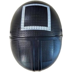 Rubies - Netflix ufficiale - Maschera Squid Game Guardia Quadrata per adulti - Taglia unica, 2001287