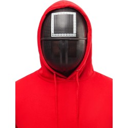 Rubies - Netflix ufficiale - Maschera Squid Game Guardia Quadrata per adulti - Taglia unica, 2001287
