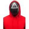Rubies - Netflix ufficiale - Maschera Squid Game Guardia Triangolo per adulti - Taglia unica, 2001289