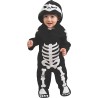 Rubies - Costume Scheletrino Unisex - Bambini Tg.T (1/2 anni), 885990-T