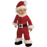 Rubies -Vestito Babbo Natale Lusso per Bambini, Rosso, Tg.T (1/2 anni), S8906-T