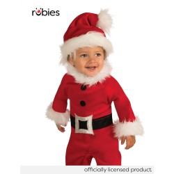 Rubies -Vestito Babbo Natale Lusso per Bambini, Rosso, Tg.T (1/2 anni), S8906-T