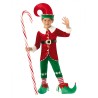 Rubies - Costume Elfo Boy Deluxe per bambini, giacca con pantaloni, Tg.XS (5/6 anni), S9111-XS