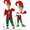 Rubies - Costume Elfo Boy Deluxe per bambini, giacca con pantaloni, Tg.XS (5/6 anni), S9111-XS