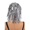 Carnival Toys - Parrucca metallizzata argento in busta, 02141