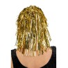 Carnival Toys - Parrucca metallizzata oro in busta, 02142