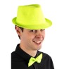 Carnival Toys - Cappello gangster verde fluo in tessuto, 03741