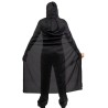 Carnival Toys - Set fantasma adulto (mantello c/cappuccio l.cm.130 ca., maschera, coltello), 03631