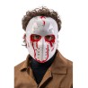 Carnival Toys - Maschera hockey insanguinata in plastica, 10400